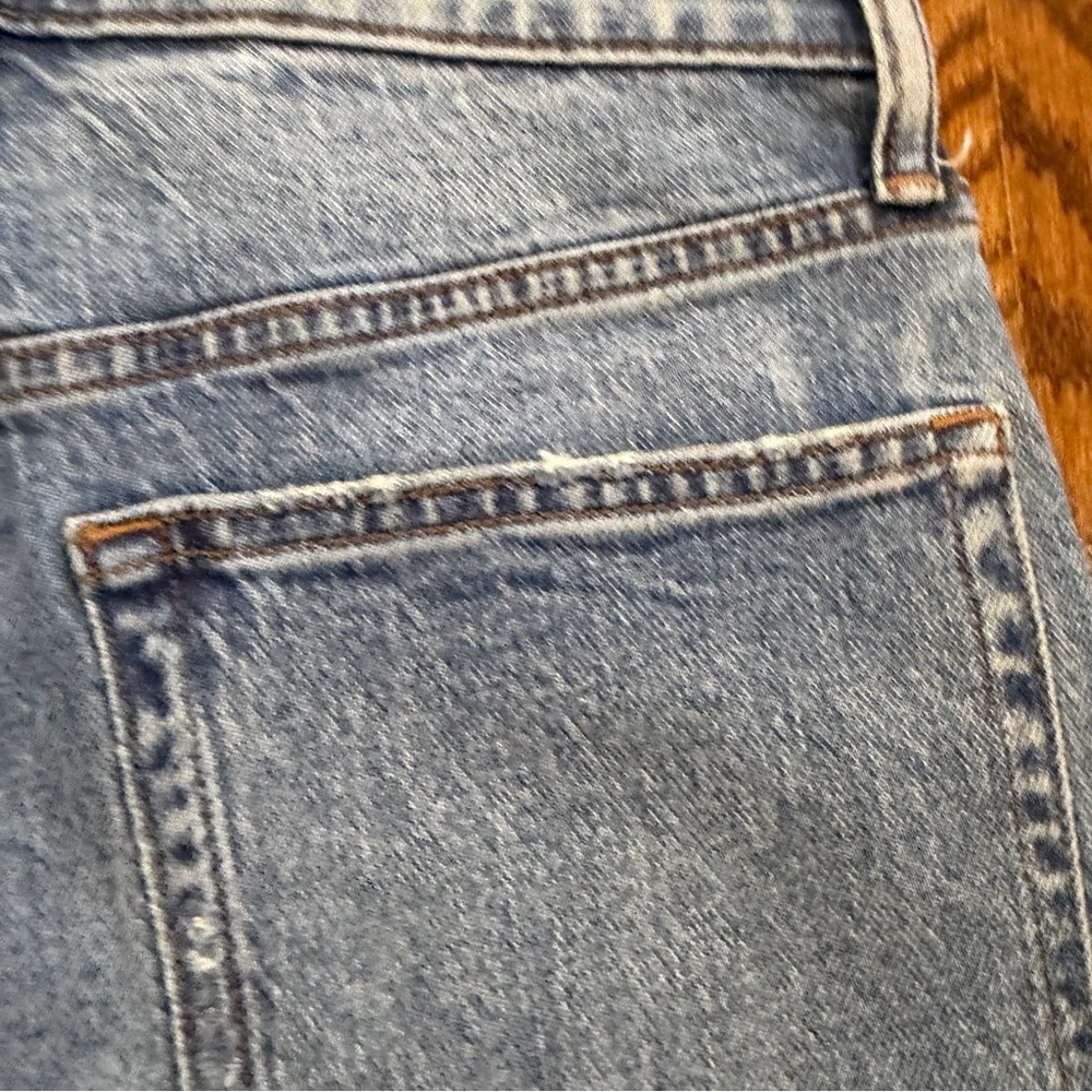J.Crew Classic Vintage Blue Denim Jeans Straight Leg Size 26 - Picture 14 of 16